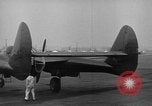 Image of Black Widow P-61 aircraft Hawthorne California USA, 1944, second 16 stock footage video 65675071975