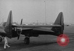 Image of Black Widow P-61 aircraft Hawthorne California USA, 1944, second 17 stock footage video 65675071975