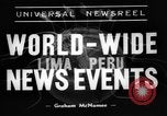 Image of International Pan American Conference Lima Peru, 1938, second 5 stock footage video 65675071978