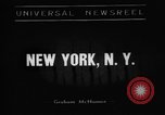 Image of American volunteers returning from Spanish Civil War New York City USA, 1938, second 1 stock footage video 65675071981
