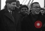 Image of American volunteers returning from Spanish Civil War New York City USA, 1938, second 11 stock footage video 65675071981