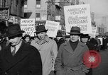 Image of American volunteers returning from Spanish Civil War New York City USA, 1938, second 28 stock footage video 65675071981