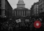 Image of students' protest rally Paris France, 1938, second 5 stock footage video 65675071982