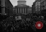 Image of students' protest rally Paris France, 1938, second 6 stock footage video 65675071982