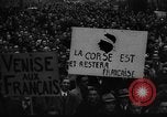 Image of students' protest rally Paris France, 1938, second 10 stock footage video 65675071982