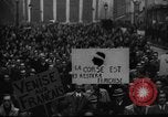 Image of students' protest rally Paris France, 1938, second 12 stock footage video 65675071982