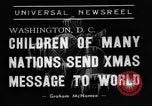 Standbild Weihnachten Broadcast Washington DC USA, 1938, aus Sekunde 5 historischem Filmmaterial Videoclip 65675071983