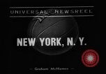 Image of CCNY versus Oregon in college basketball 1938 New York City United States USA, 1938, second 4 stock footage video 65675071985