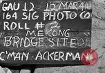 Image of Mekong Bridge Burma, 1944, second 3 stock footage video 65675071996