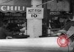 Image of Nova Scotia fish restaurant Nova Scotia, 1936, second 10 stock footage video 65675072006