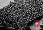 Image of Normandy beachhead filled with reinforcement troops and equipment France, 1944, second 37 stock footage video 65675072013