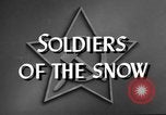 Standbild Russische Truppen im Schnee die Sowjetunion, 1943, aus Sekunde 6 historischem Filmmaterial Videoclip 65675072037