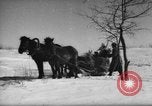 Standbild Russische Truppen im Schnee die Sowjetunion, 1943, aus Sekunde 45 historischem Filmmaterial Videoclip 65675072037