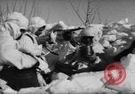 Standbild Russische Truppen im Schnee die Sowjetunion, 1943, aus Sekunde 62 historischem Filmmaterial Videoclip 65675072037