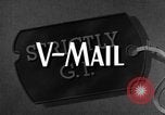 Standbild V-mail Verfahren United States USA, 1943, aus Sekunde 6 historischem Filmmaterial Videoclip 65675072038