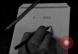 Standbild V-mail Verfahren United States USA, 1943, aus Sekunde 48 historischem Filmmaterial Videoclip 65675072038