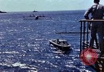 Standbild Admiral Chester Nimitz Kwajalein Insel Inseln Marshall, 1944, aus Sekunde 36 historischem Filmmaterial Videoclip 65675072045