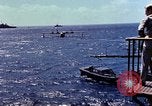 Standbild Admiral Chester Nimitz Kwajalein Insel Inseln Marshall, 1944, aus Sekunde 40 historischem Filmmaterial Videoclip 65675072045