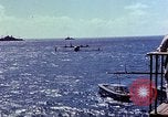Standbild Admiral Chester Nimitz Kwajalein Insel Inseln Marshall, 1944, aus Sekunde 44 historischem Filmmaterial Videoclip 65675072045