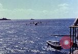 Standbild Admiral Chester Nimitz Kwajalein Insel Inseln Marshall, 1944, aus Sekunde 45 historischem Filmmaterial Videoclip 65675072045