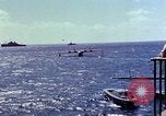 Standbild Admiral Chester Nimitz Kwajalein Insel Inseln Marshall, 1944, aus Sekunde 46 historischem Filmmaterial Videoclip 65675072045