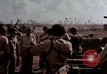 Standbild Admiral Chester Nimitz Kwajalein Insel Inseln Marshall, 1944, aus Sekunde 9 historischem Filmmaterial Videoclip 65675072047