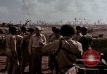 Standbild Admiral Chester Nimitz Kwajalein Insel Inseln Marshall, 1944, aus Sekunde 10 historischem Filmmaterial Videoclip 65675072047