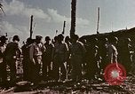 Standbild Admiral Chester Nimitz Kwajalein Insel Inseln Marshall, 1944, aus Sekunde 21 historischem Filmmaterial Videoclip 65675072047