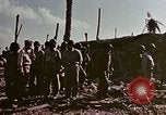 Standbild Admiral Chester Nimitz Kwajalein Insel Inseln Marshall, 1944, aus Sekunde 24 historischem Filmmaterial Videoclip 65675072047