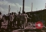 Standbild Admiral Chester Nimitz Kwajalein Insel Inseln Marshall, 1944, aus Sekunde 31 historischem Filmmaterial Videoclip 65675072047