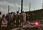 Standbild Admiral Chester Nimitz Kwajalein Insel Inseln Marshall, 1944, aus Sekunde 32 historischem Filmmaterial Videoclip 65675072047