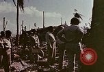 Standbild Admiral Chester Nimitz Kwajalein Insel Inseln Marshall, 1944, aus Sekunde 37 historischem Filmmaterial Videoclip 65675072047