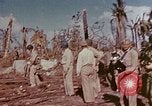 Standbild Admiral Chester Nimitz Kwajalein Insel Inseln Marshall, 1944, aus Sekunde 45 historischem Filmmaterial Videoclip 65675072047