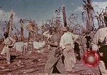 Standbild Admiral Chester Nimitz Kwajalein Insel Inseln Marshall, 1944, aus Sekunde 48 historischem Filmmaterial Videoclip 65675072047