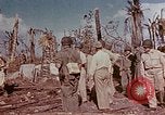 Standbild Admiral Chester Nimitz Kwajalein Insel Inseln Marshall, 1944, aus Sekunde 49 historischem Filmmaterial Videoclip 65675072047