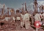 Standbild Admiral Chester Nimitz Kwajalein Insel Inseln Marshall, 1944, aus Sekunde 50 historischem Filmmaterial Videoclip 65675072047