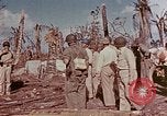 Standbild Admiral Chester Nimitz Kwajalein Insel Inseln Marshall, 1944, aus Sekunde 51 historischem Filmmaterial Videoclip 65675072047