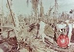 Standbild Admiral Chester Nimitz Kwajalein Insel Inseln Marshall, 1944, aus Sekunde 55 historischem Filmmaterial Videoclip 65675072047