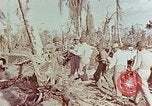 Standbild Admiral Chester Nimitz Kwajalein Insel Inseln Marshall, 1944, aus Sekunde 56 historischem Filmmaterial Videoclip 65675072047