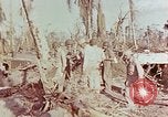 Standbild Admiral Chester Nimitz Kwajalein Insel Inseln Marshall, 1944, aus Sekunde 62 historischem Filmmaterial Videoclip 65675072047