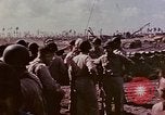 Standbild Chester William Nimitz Kwajalein Insel Inseln Marshall, 1944, aus Sekunde 32 historischem Filmmaterial Videoclip 65675072049