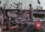 Standbild Chester William Nimitz Kwajalein Insel Inseln Marshall, 1944, aus Sekunde 56 historischem Filmmaterial Videoclip 65675072049