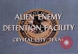 Standbild Alien Feind Haftanstalten Crystal City Texas USA, 1943, aus Sekunde 29 historischem Filmmaterial Videoclip 65675072063