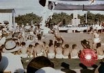 Standbild Erholung durch Japanese-Americans verlegt Crystal City Texas USA, 1943, aus Sekunde 56 historischem Filmmaterial Videoclip 65675072072