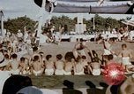 Standbild Erholung durch Japanese-Americans verlegt Crystal City Texas USA, 1943, aus Sekunde 57 historischem Filmmaterial Videoclip 65675072072