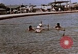 Image of Alien internment swimming pool during World War 2 Crystal City Texas USA, 1943, second 13 stock footage video 65675072074