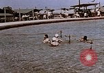 Image of Alien internment swimming pool during World War 2 Crystal City Texas USA, 1943, second 14 stock footage video 65675072074