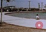 Image of Alien internment swimming pool during World War 2 Crystal City Texas USA, 1943, second 17 stock footage video 65675072074