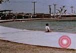 Image of Alien internment swimming pool during World War 2 Crystal City Texas USA, 1943, second 18 stock footage video 65675072074
