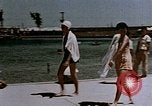 Image of Alien internment swimming pool during World War 2 Crystal City Texas USA, 1943, second 21 stock footage video 65675072074
